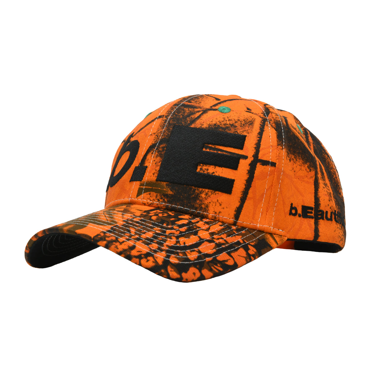 b.E Hat (Orange Camo)