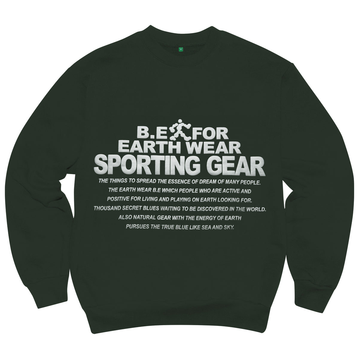 Earth Wear Crewneck Sweatshirt (Green)