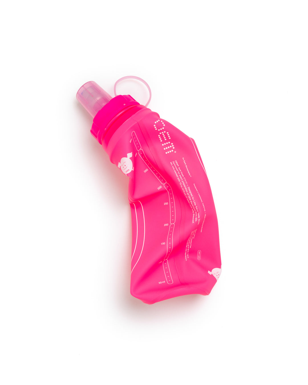 LTTT + OEM Soft Flask 473 ml (Hot Pink / White)