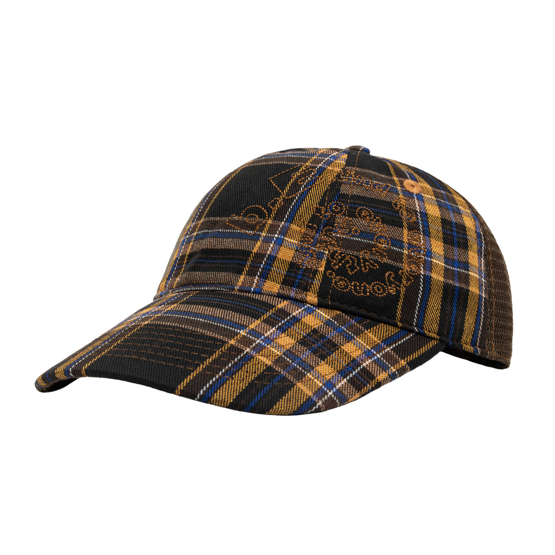 B-Turn Low Profile Hat (Brown Plaid)