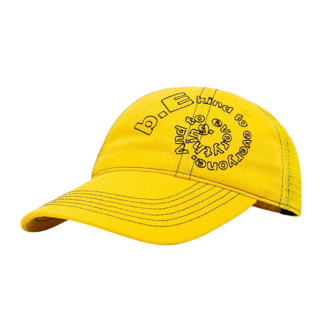 B-Turn Low Profile Hat (Washed Yellow / Yellow / Black)