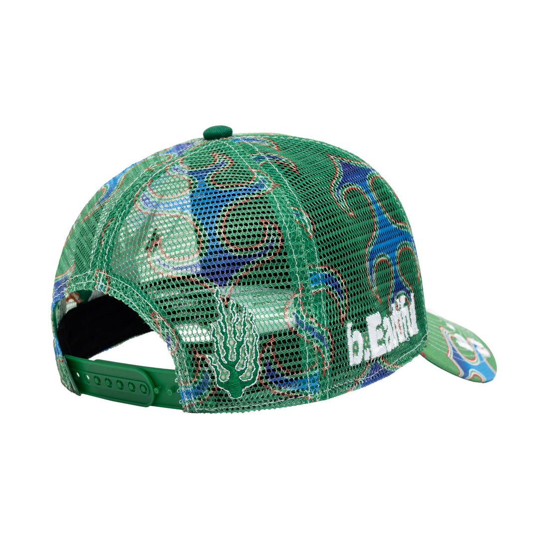 Biyu Hat (Blue Flame / Green)