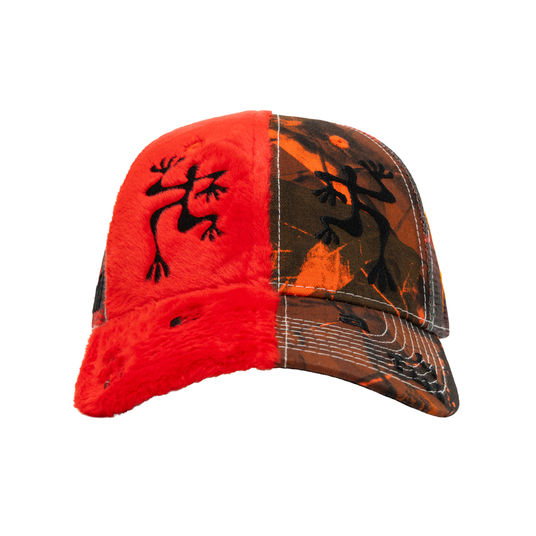 Biyu Hat (Red Plush / Fire Camo)