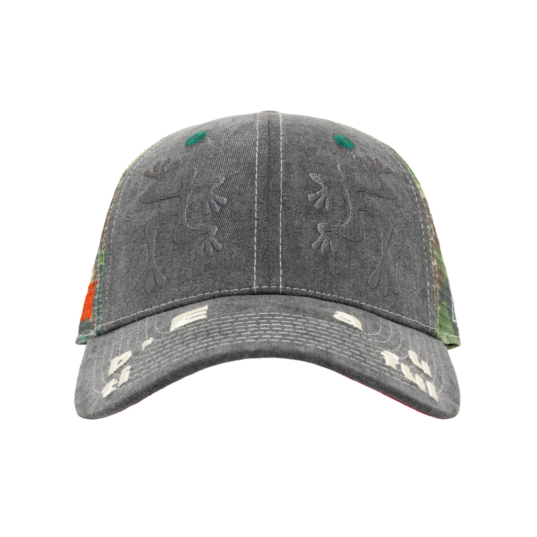 Biyu Hat (Washed Black / Army Camo)