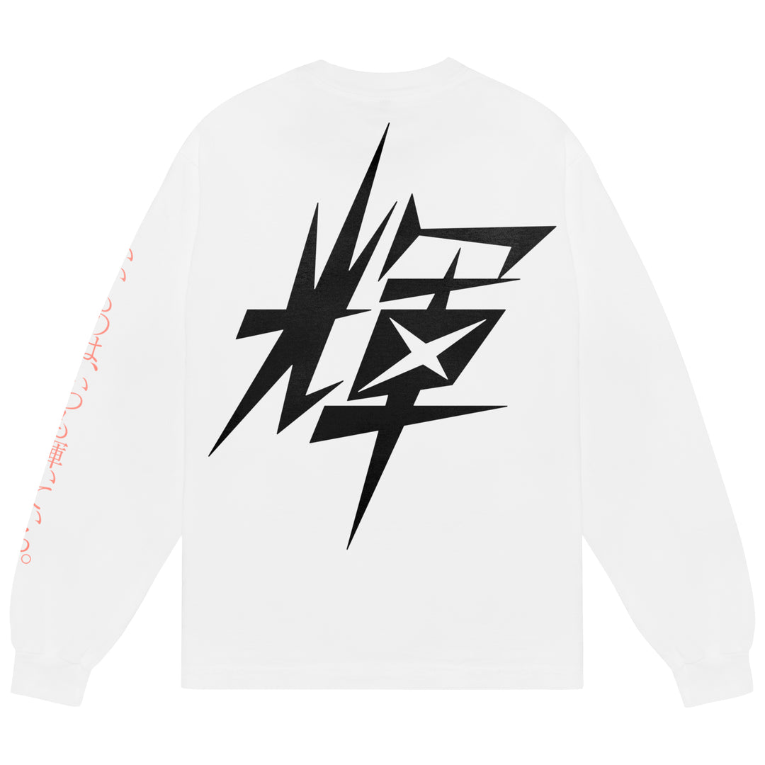 Bleach LS T-Shirt (White)