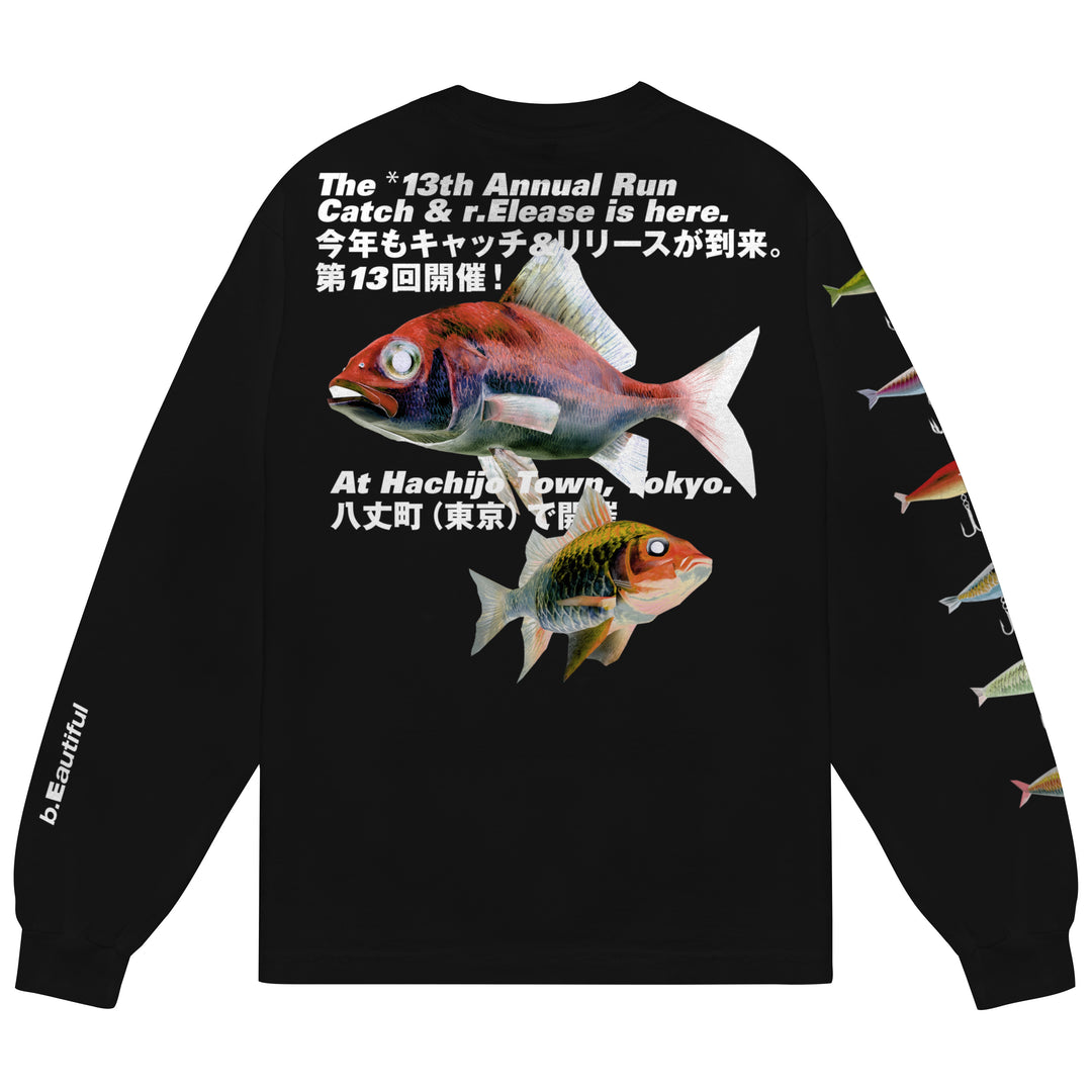 Catch & Release LS Shirt (Black)
