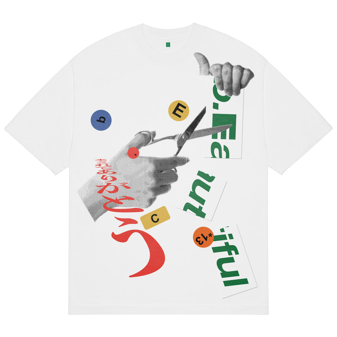 Cutting T-Shirt (White)