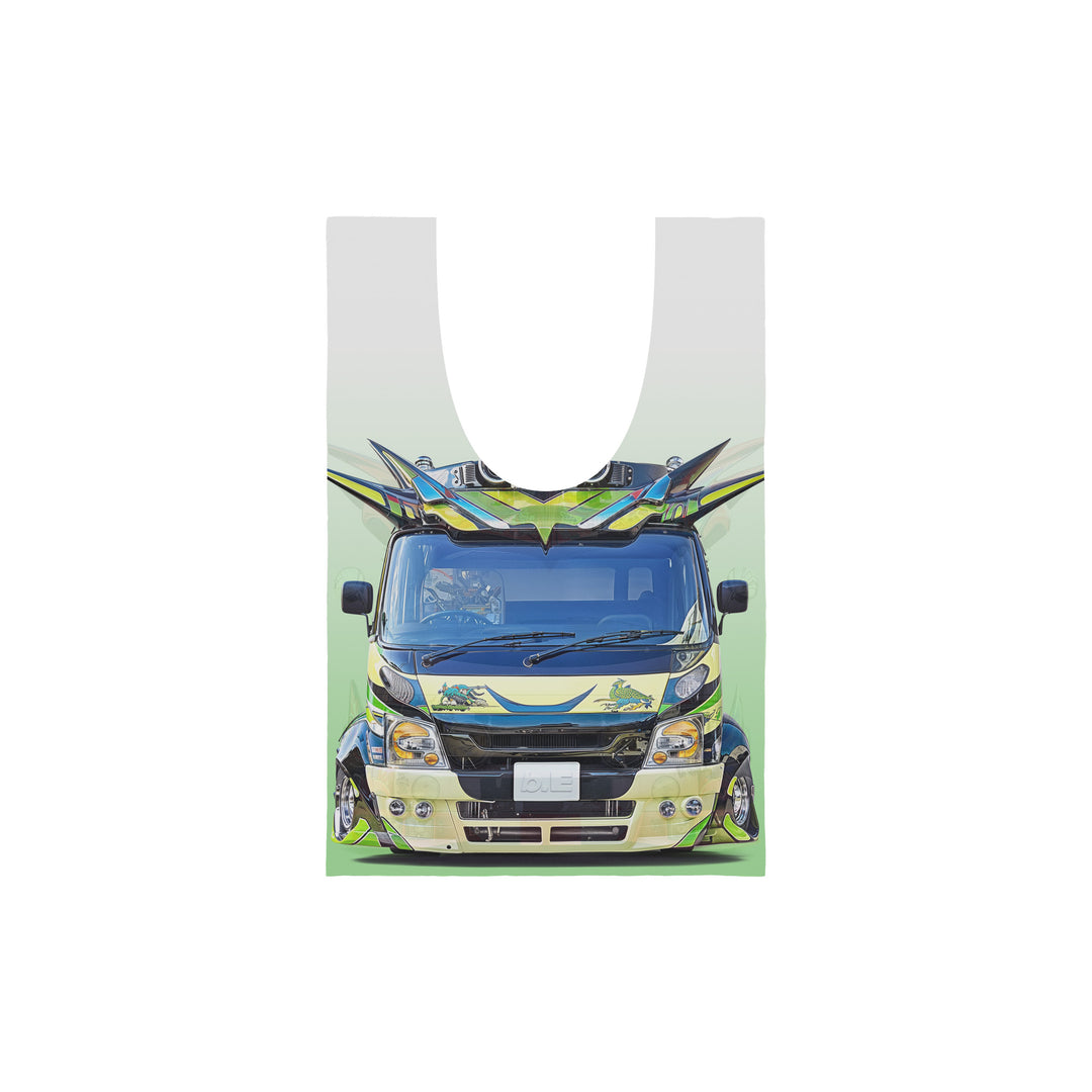 Dekotora Reusable Bag Mini (Purple / Green)