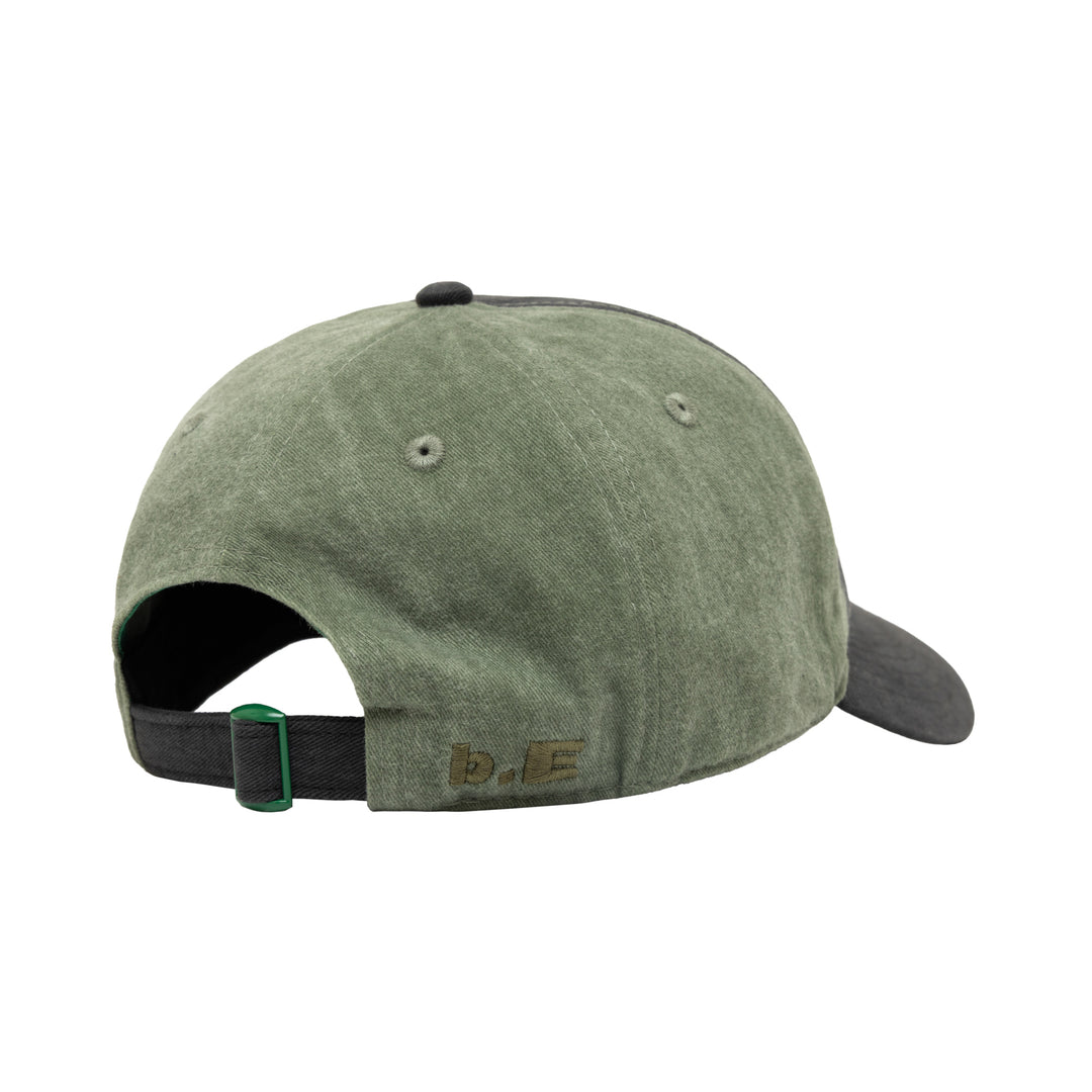 Empty Low Profile Hat (Washed Black / Washed Moss)
