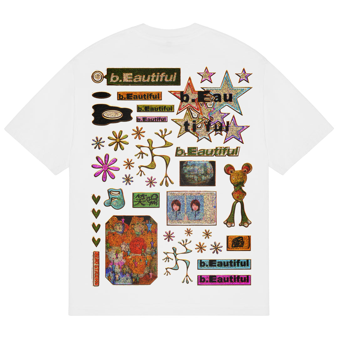 b.Eautiful x Ibuki Sakai T-Shirt (White)