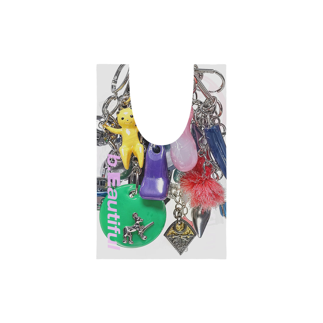 Keychains Reusable Bag Mini (White)