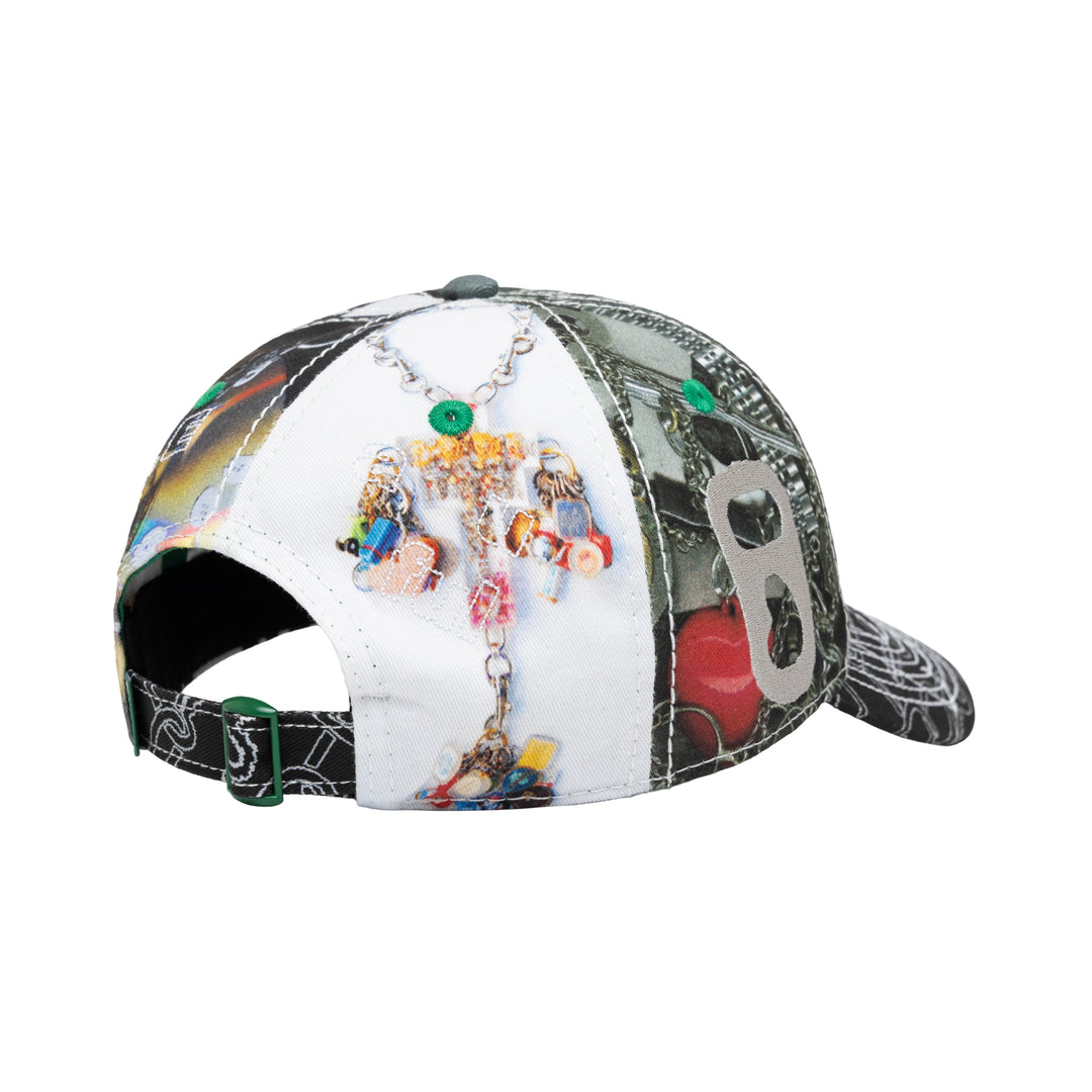 b.Eautiful x LEO GON’DO Vapor Low Profile Hat (Mix Chain / Silver)