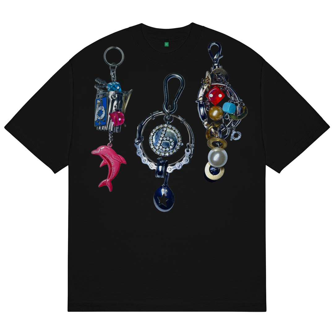b.Eautiful x LEO GON’DO 3 Chains T-Shirt (Black)