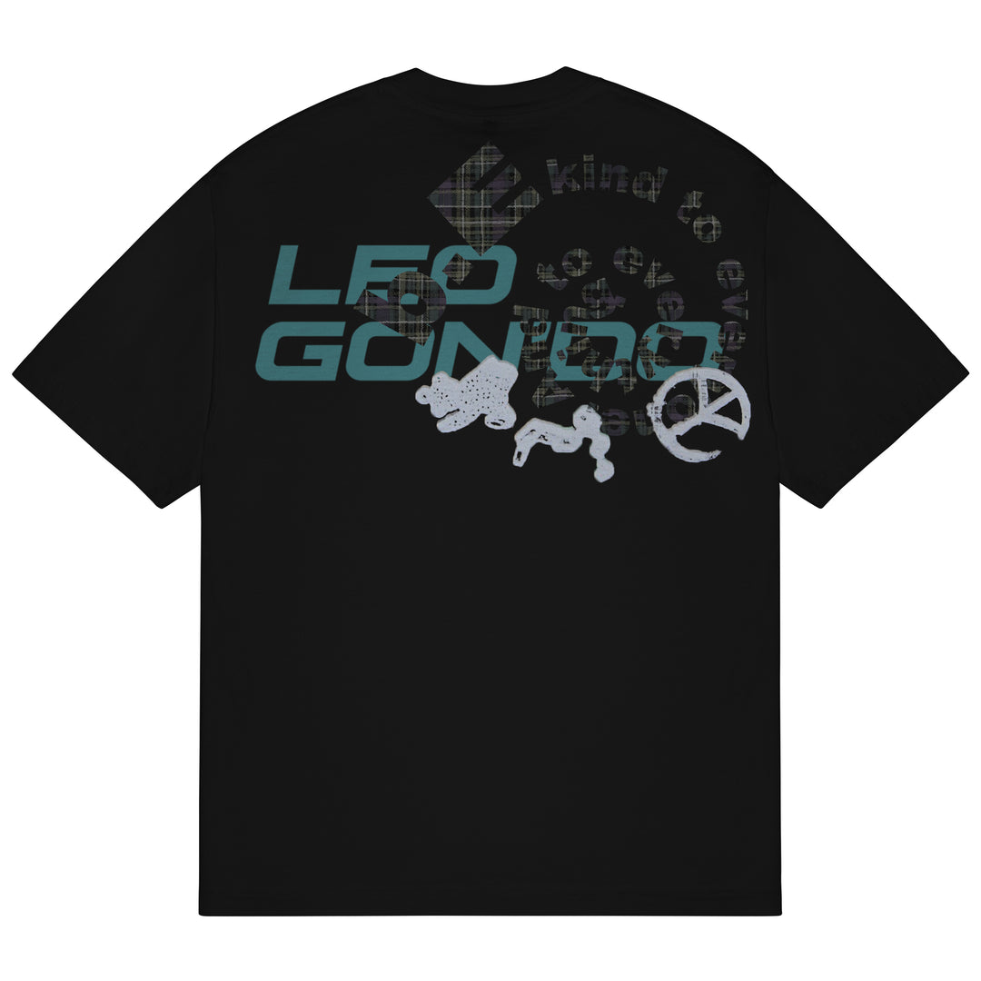 b.Eautiful x LEO GON’DO 3 Chains T-Shirt (Black)