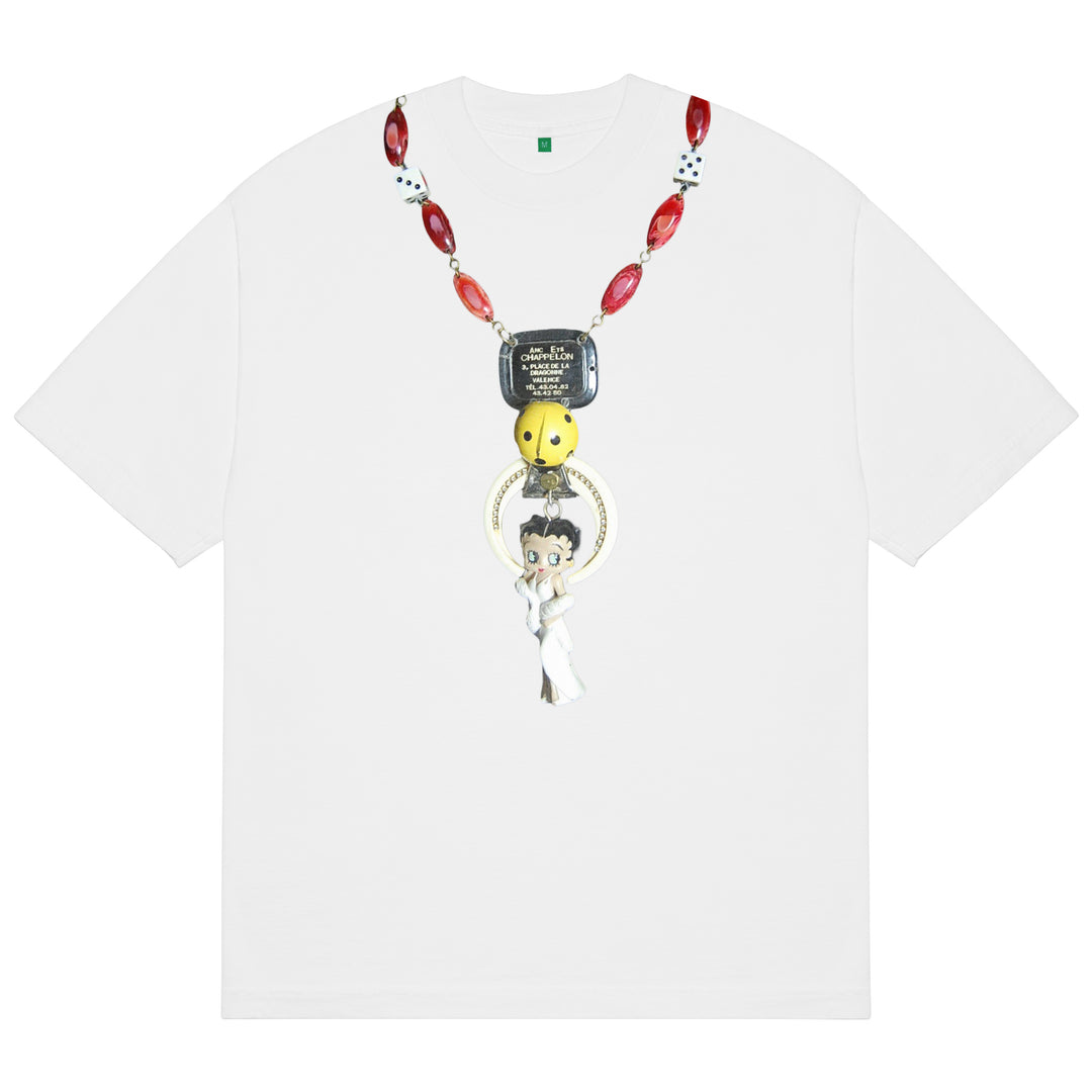 b.Eautiful x LEO GON’DO Smile T-Shirt (White)