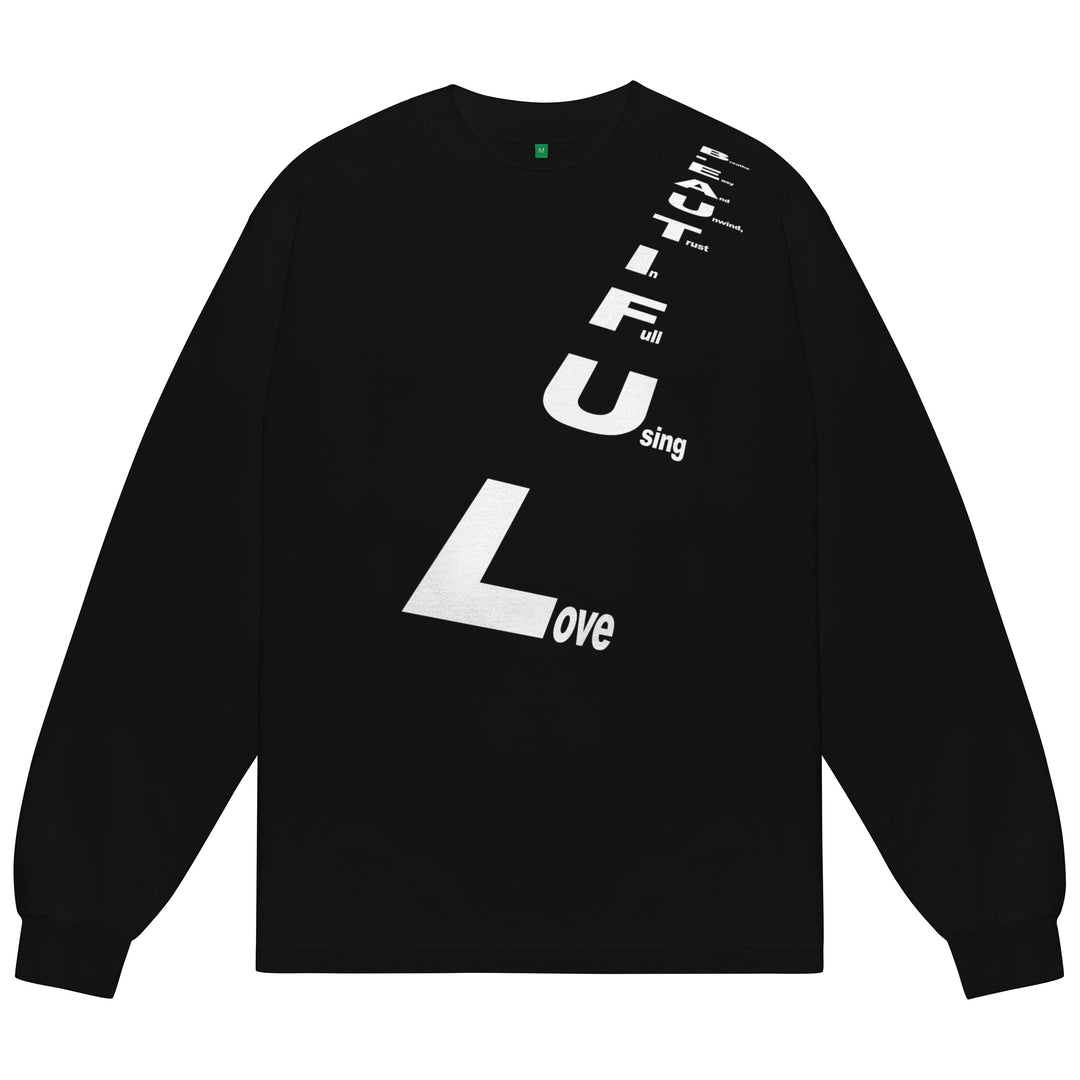 Poem LS Shirt (Black)