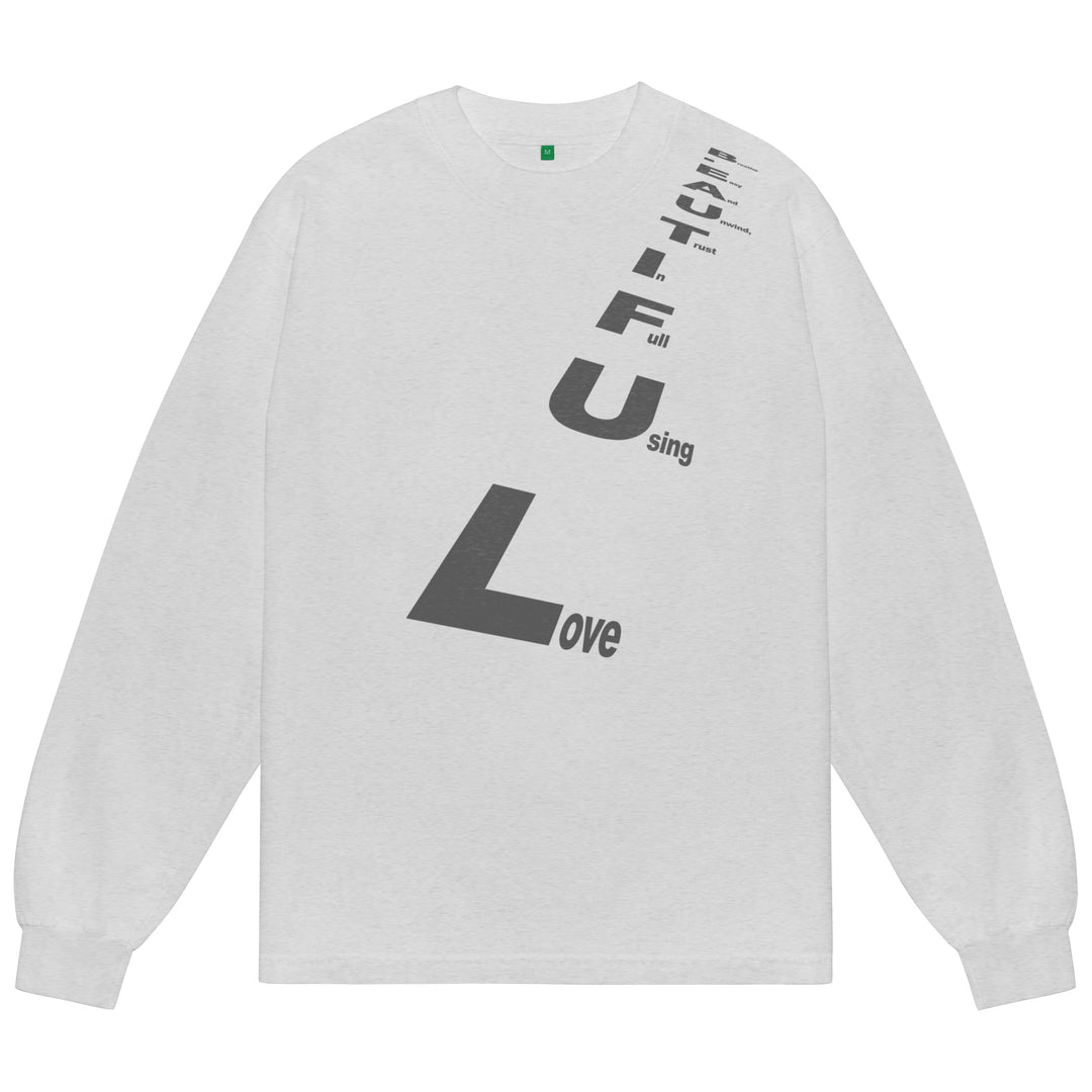 Poem LS Shirt (Heather Grey)