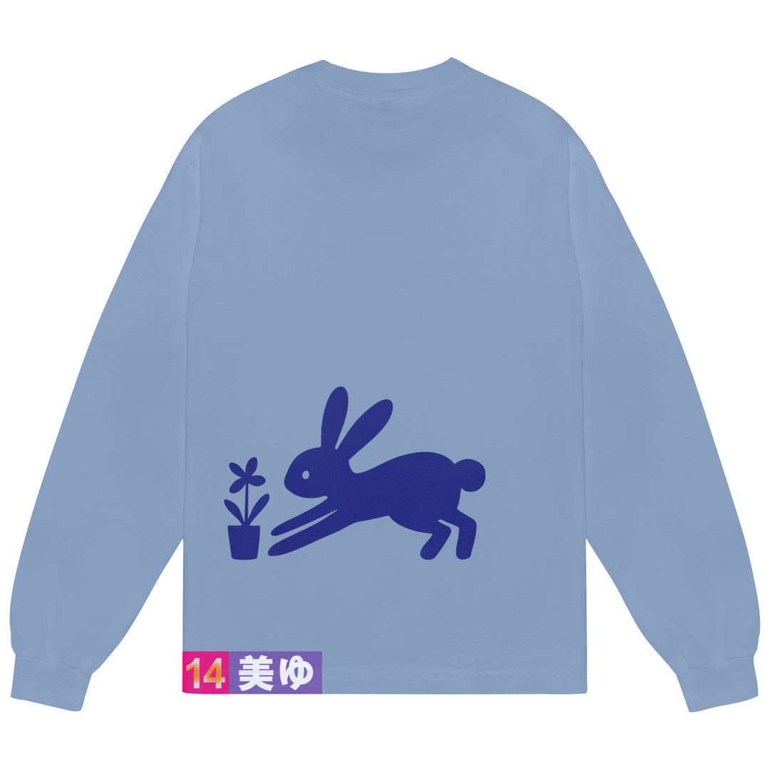 Rabbit LS Shirt (Clear Blue)