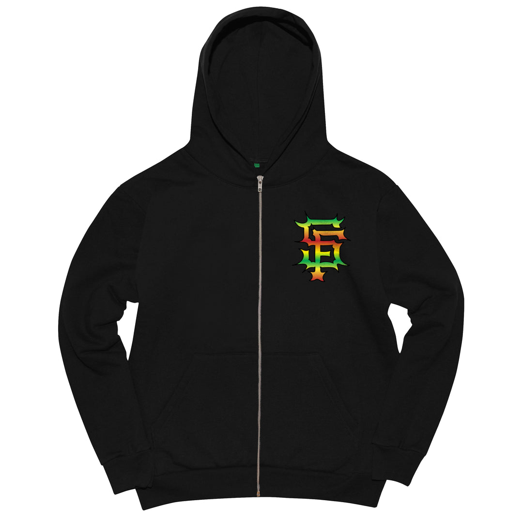 b.Eautiful x Sara Yukiko Thizzed SF Zip Up Hoodie (Black)