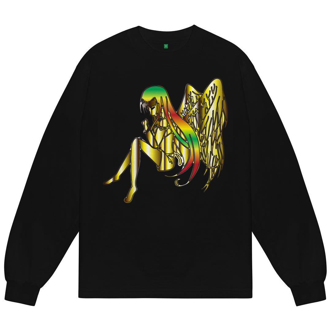b.Eautiful x Sara Yukiko b.e Angel LS Shirt (Black)