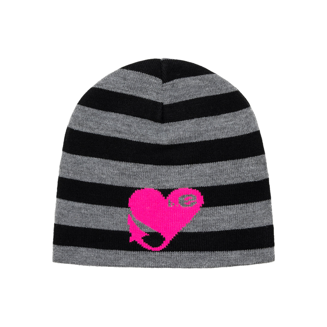 b.Eautiful x Sara Yukiko b.e Bad Beanie (Grey / Black)