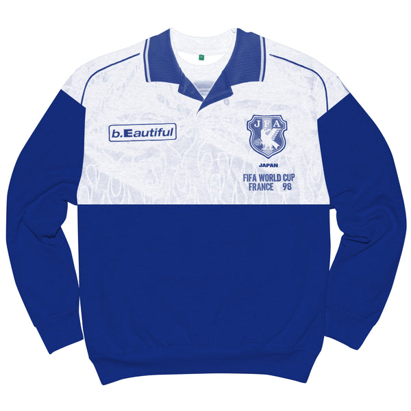 lotto サッカーシャツ ブルー b.