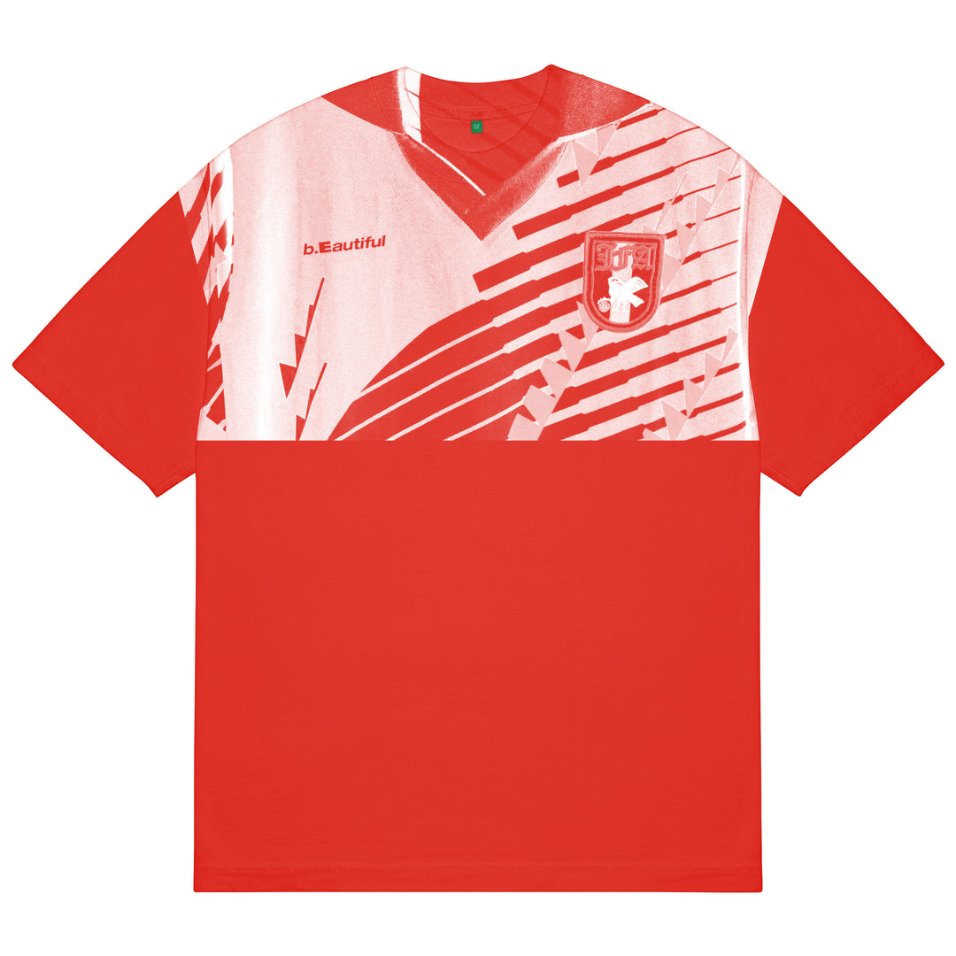 Soccer Jersey 2 T-Shirt (Tomato)