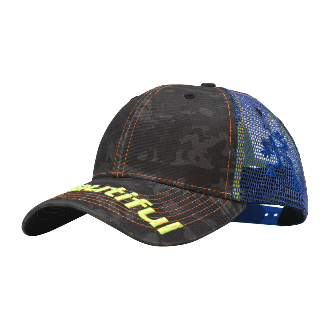 Soto Trucker Hat (Black Camo)