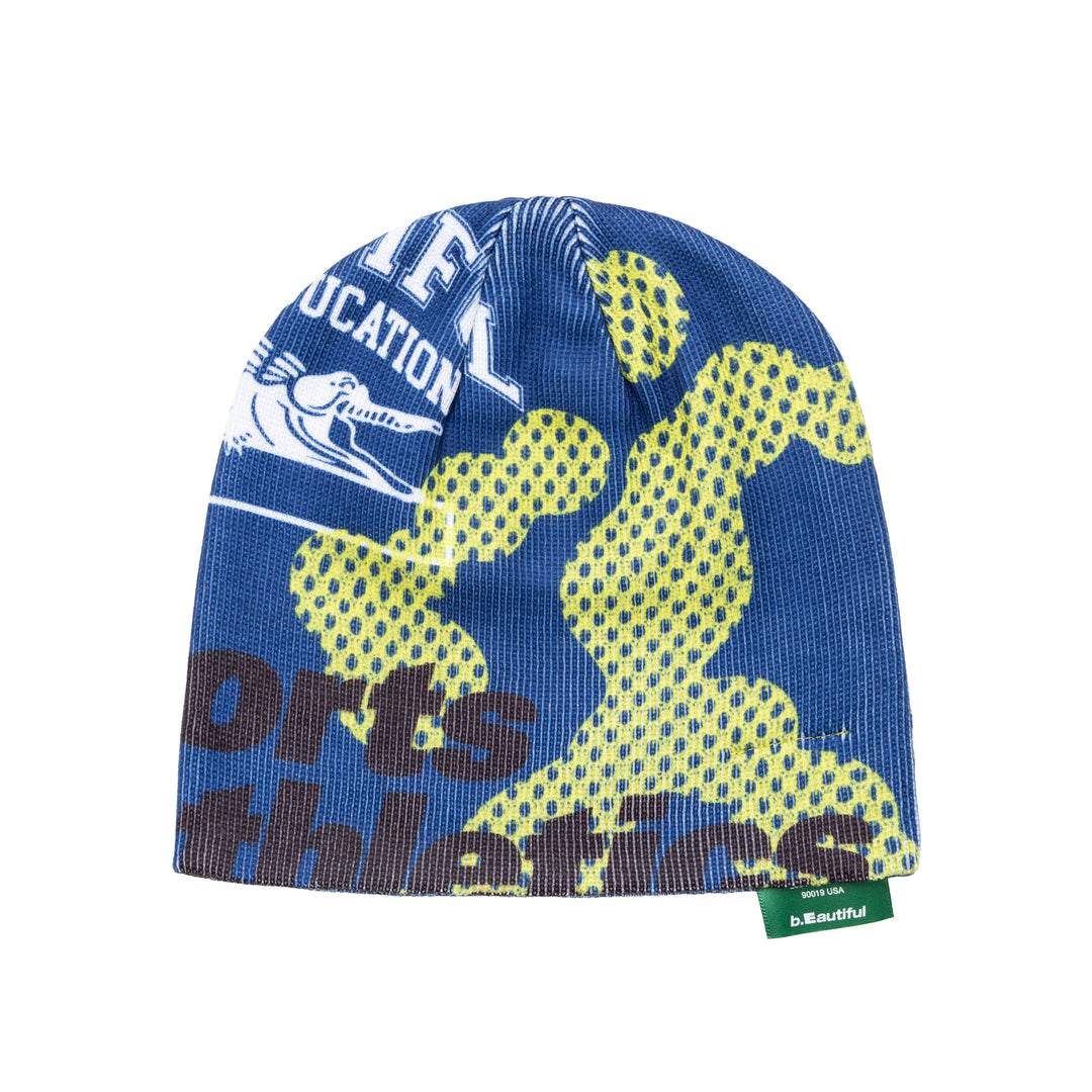 Sports Beanie (Navy)