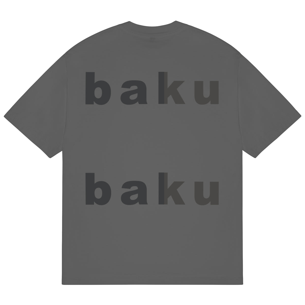 baku-baku T-Shirt (Charcoal)