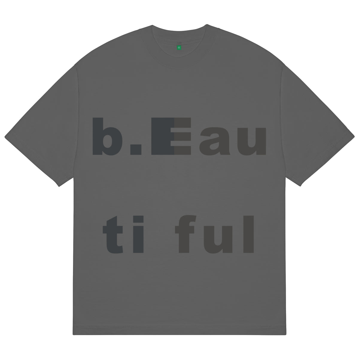 baku-baku T-Shirt (Charcoal)