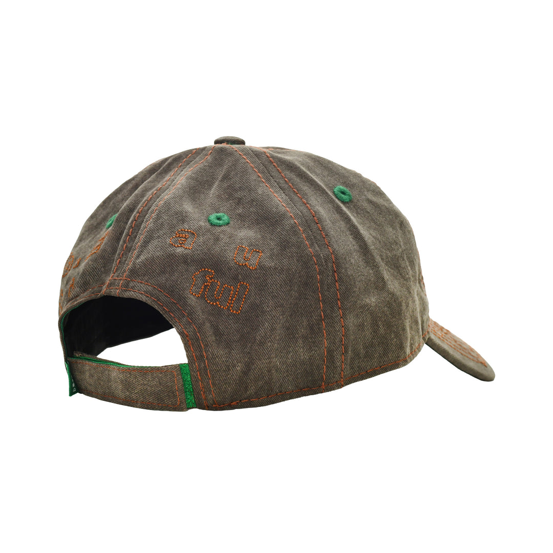 Vapor 6 Panel Hat (Washed Brown / Caramel)