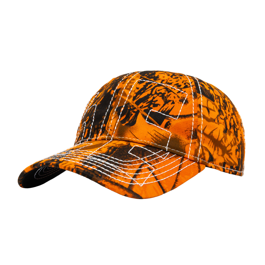 Vapor Low Profile Hat (Orange Camo / White)