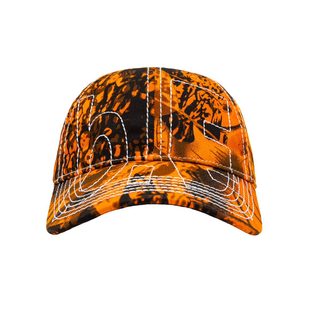 Vapor Low Profile Hat (Orange Camo / White)