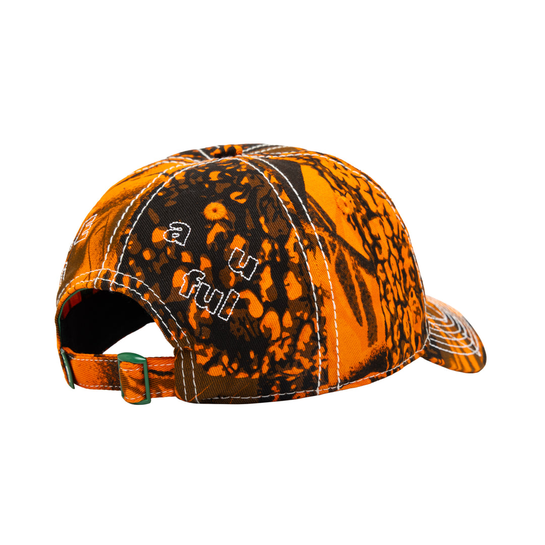 Vapor Low Profile Hat (Orange Camo / White)