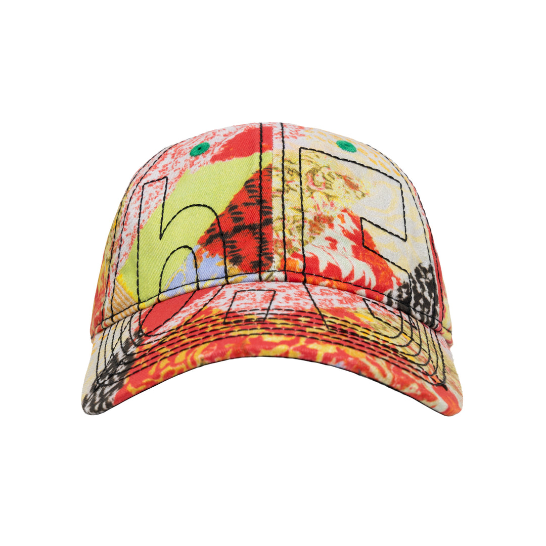 Vapor Low Profile Hat (Red Kimono / Black)