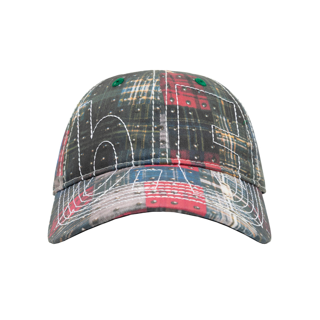 Vapor Low Profile Hat (Studded Plaid / White)