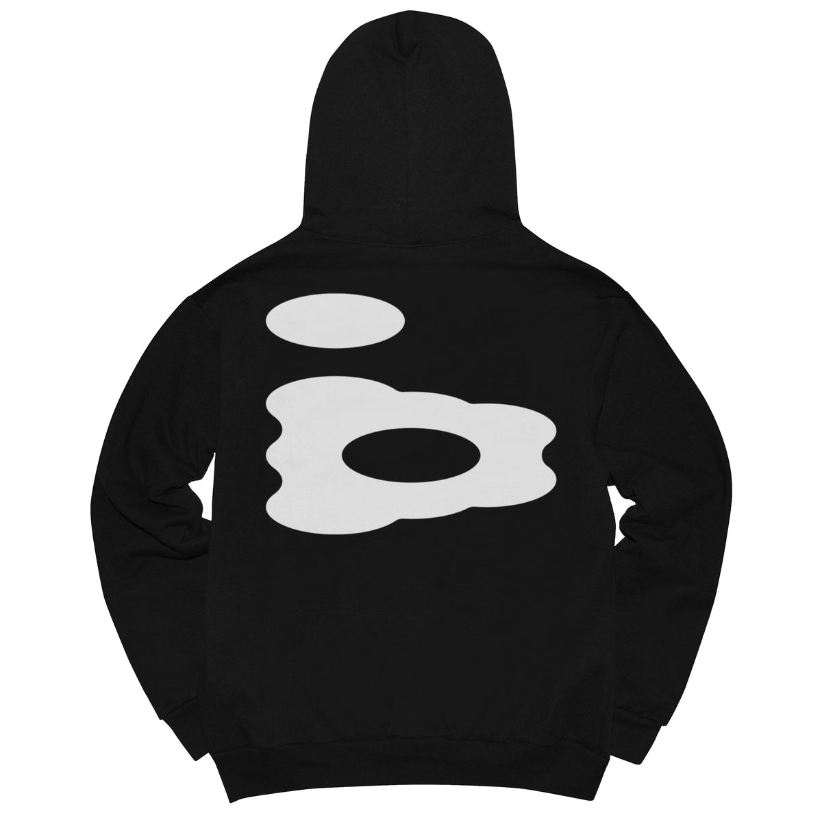 Wide Logo Hoodie (Black)