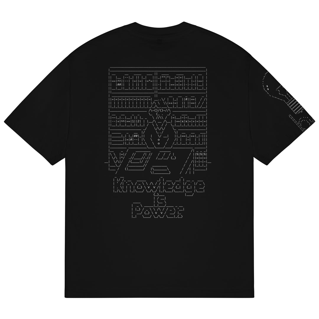 Writing T-Shirt (Black)