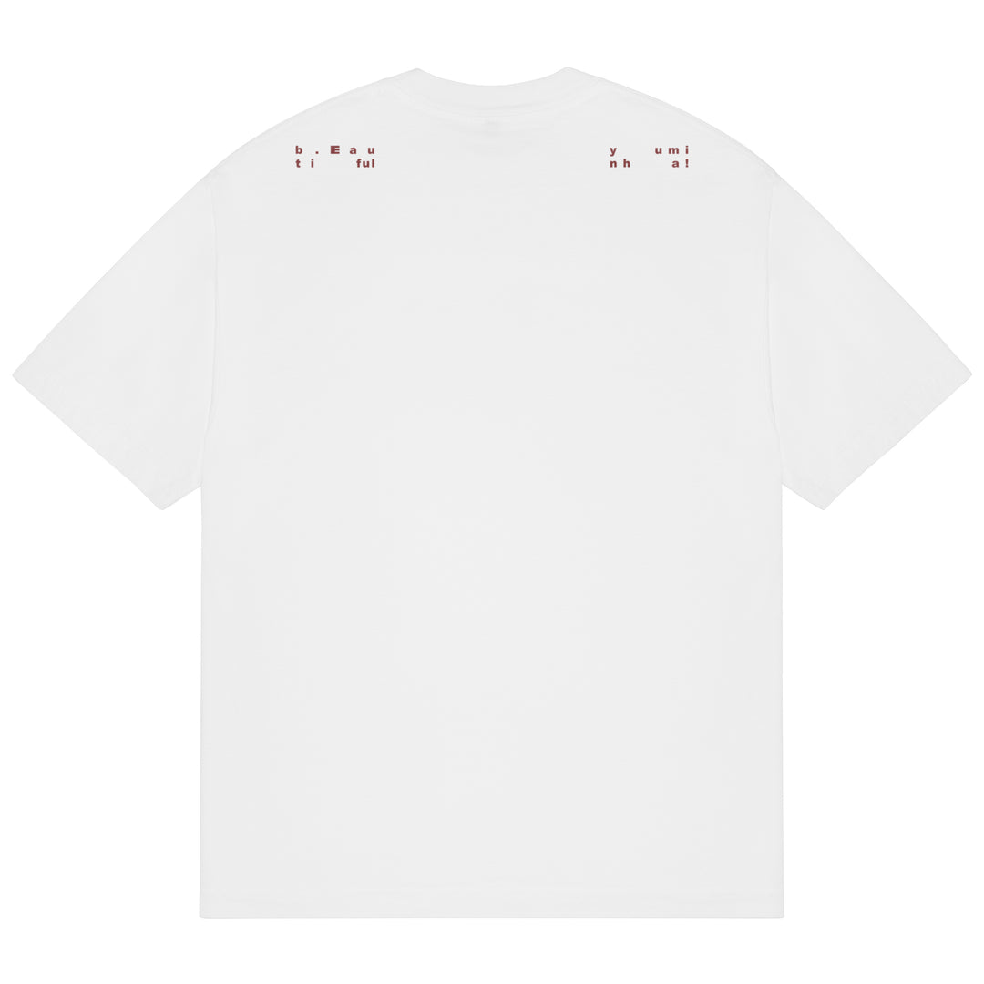 b.Eautiful x Yumin Ha Hābādo T-Shirt (White)