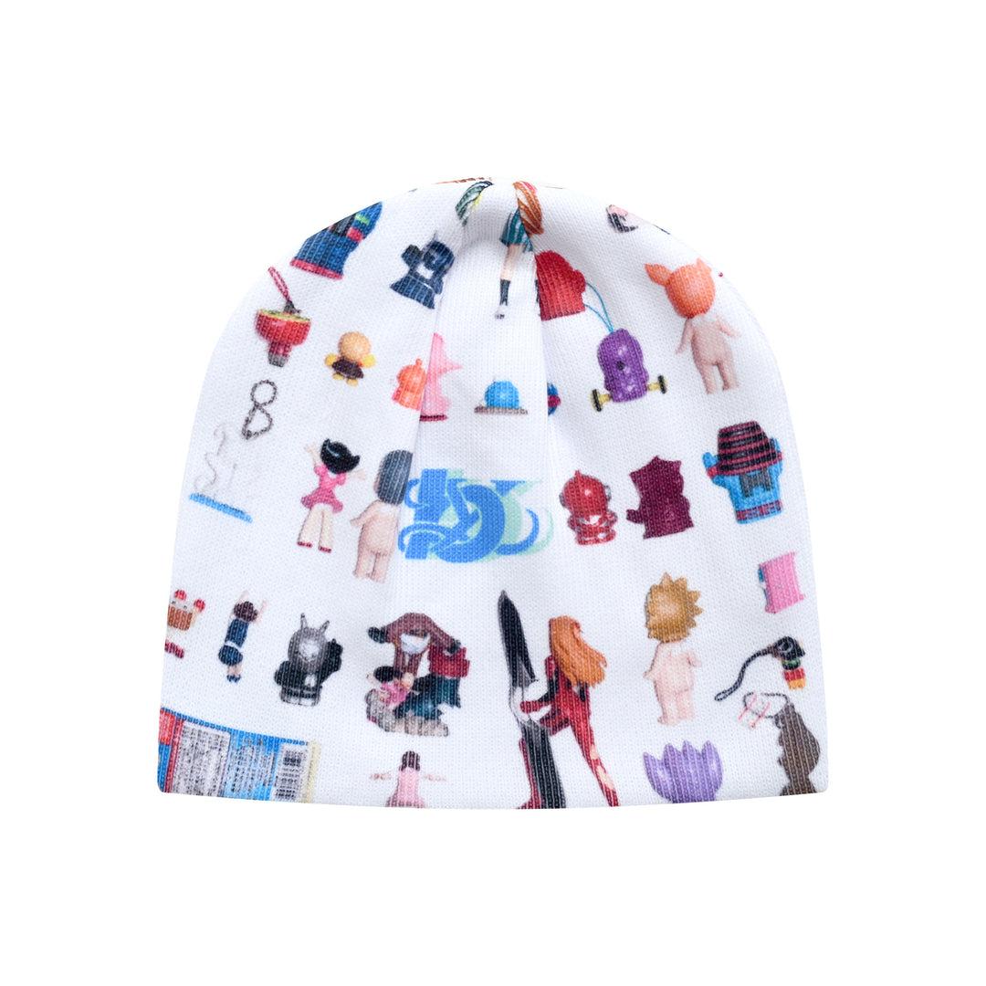 b.Eautiful x Yumin Ha Toys Beanie (White)