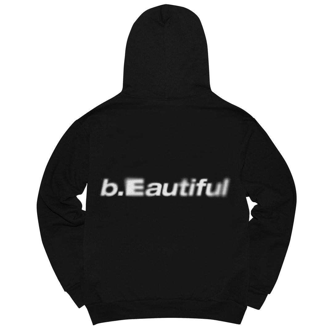 b-mode Hoodie (Black/White)