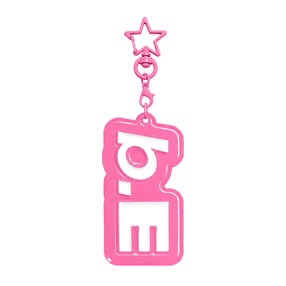 b.E Floatie Keychain (Pink)