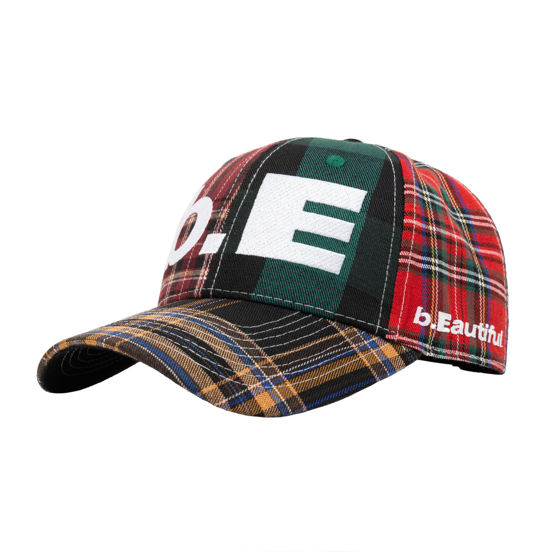 b.E Hat (Mix Plaid)