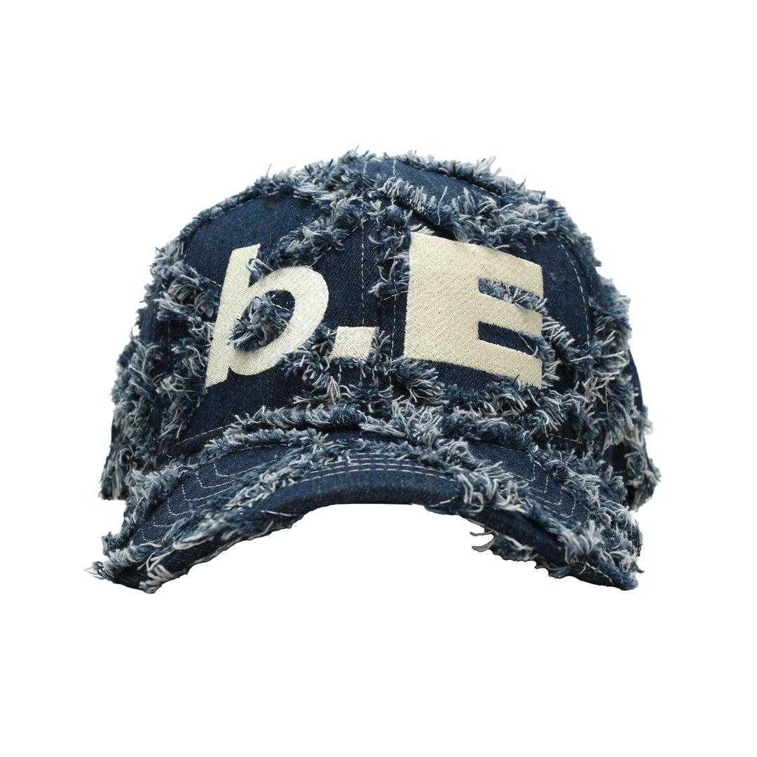 b.E Hat (Navy Diamond Denim)