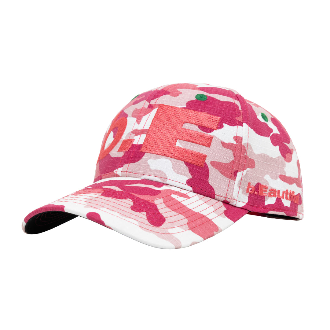 b.E Hat (Pink Hat Camo / Hot Pink)