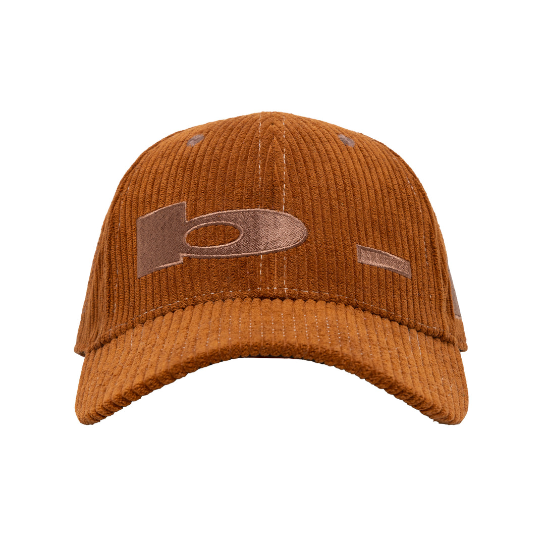 b.E Low Hat (Brown Corduroy / Chocolate)
