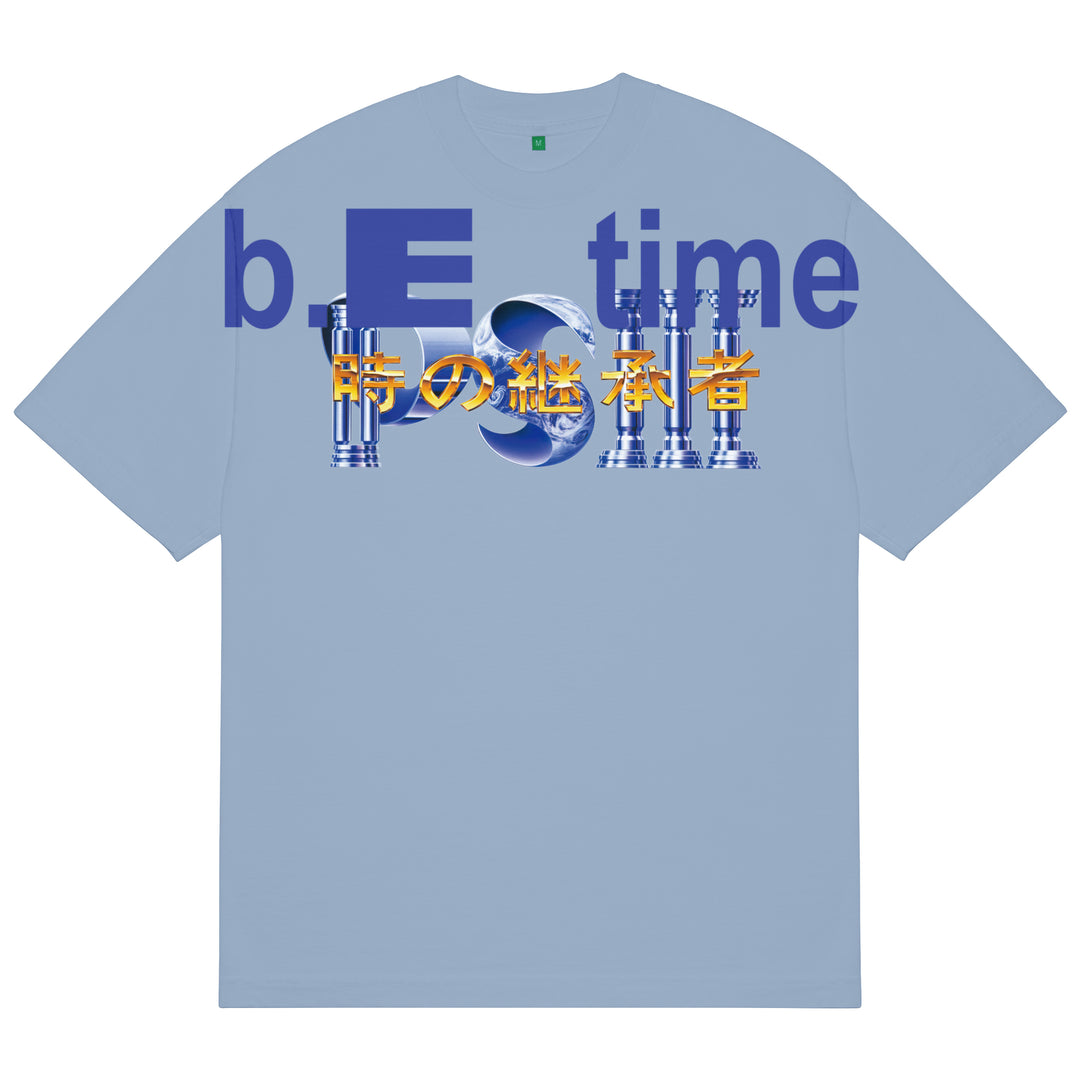 b.E Time T-Shirt (Clear Blue)