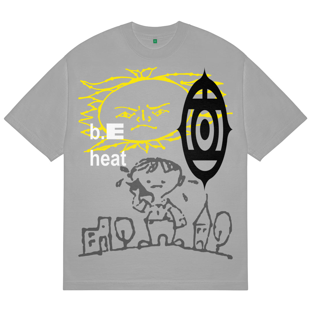 b.E Heat T-Shirt (Dark Silver)