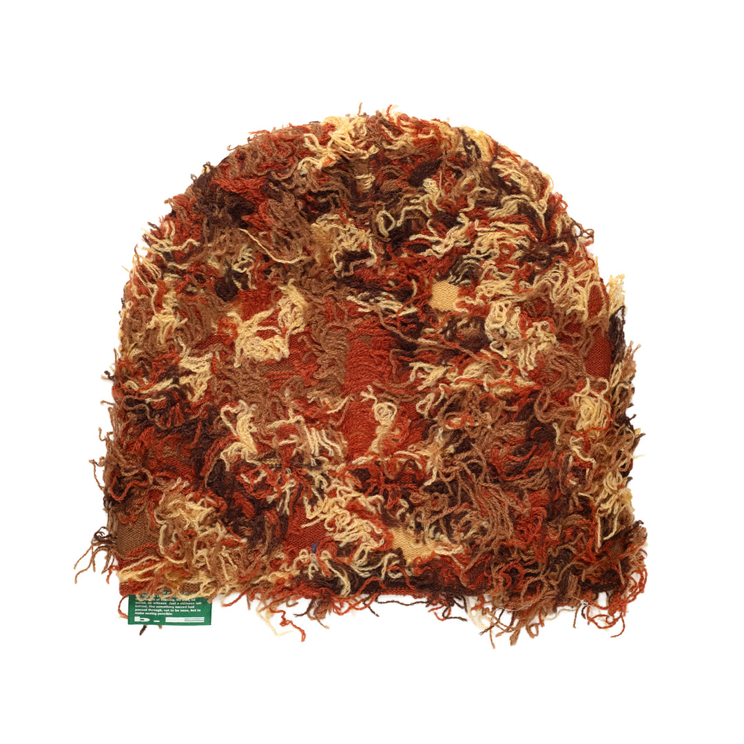 b.e Camo Beanie (Sand / Brown)